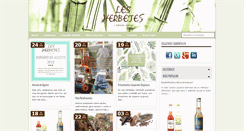 Desktop Screenshot of lesherbetes.com