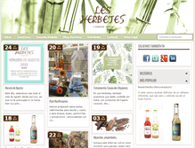 Tablet Screenshot of lesherbetes.com
